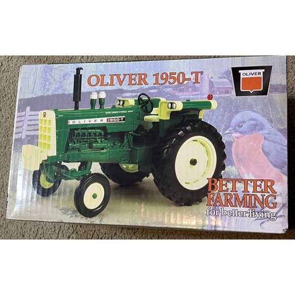 2010 New 1/16 Scale Die Cast Oliver 1950T Tractor AGCO Parts ERTL Diesel Misb! - Picture 6 of 6